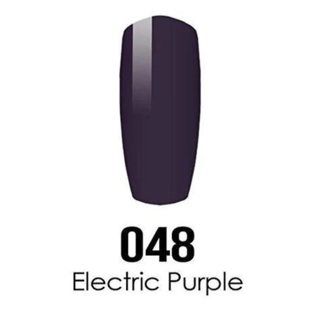 DND DC Gel & Lacquer Duo - Electric Purple #048 - Image 2