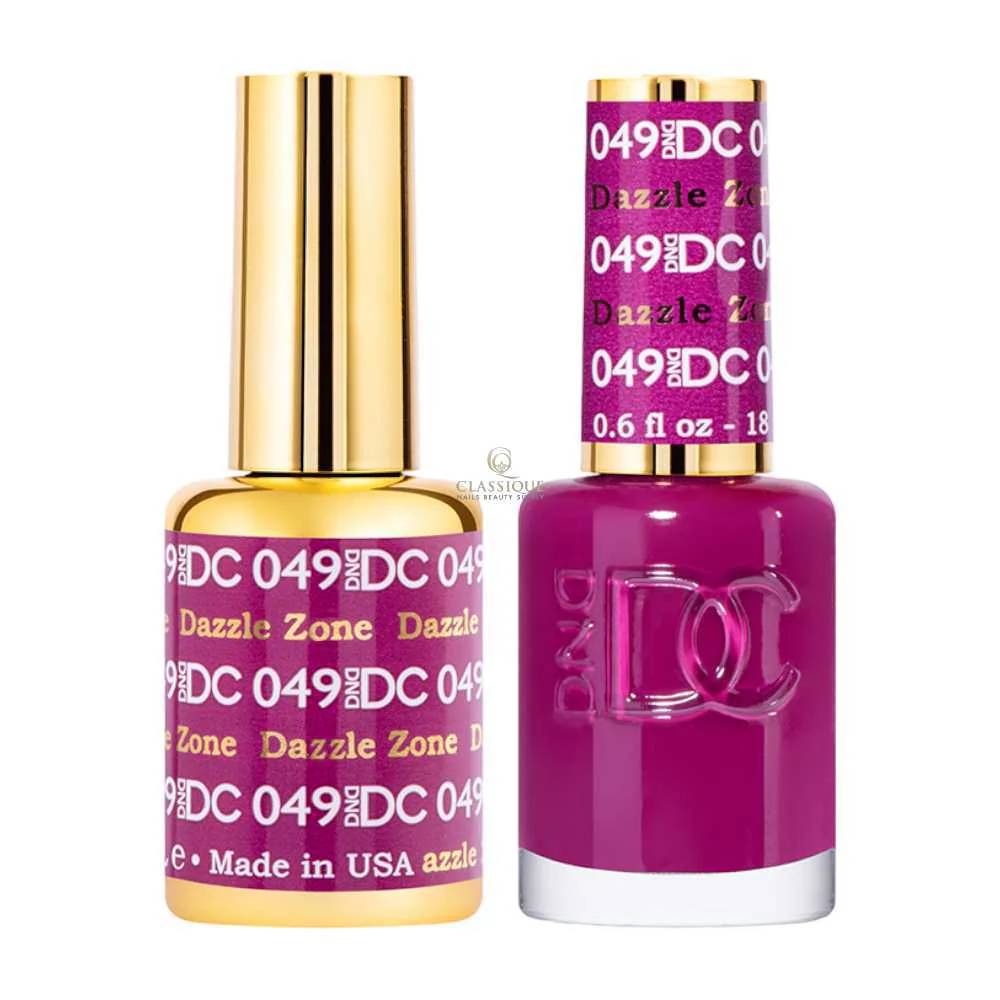 DND DC Gel & Lacquer Duo - Dazzle Zone #049
