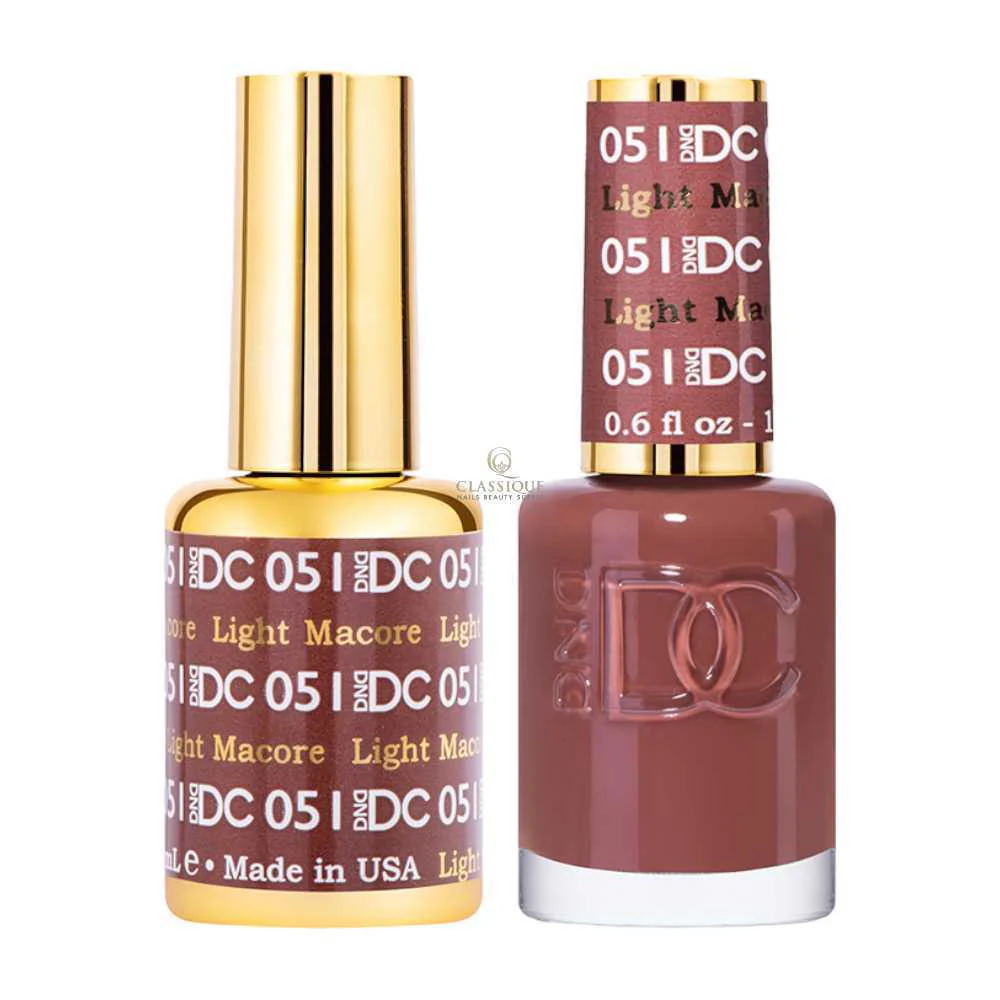 DND DC Gel & Lacquer Duo - Light Macore #051