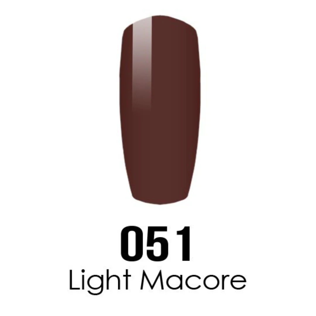 DND DC Gel & Lacquer Duo - Light Macore #051 - Image 2