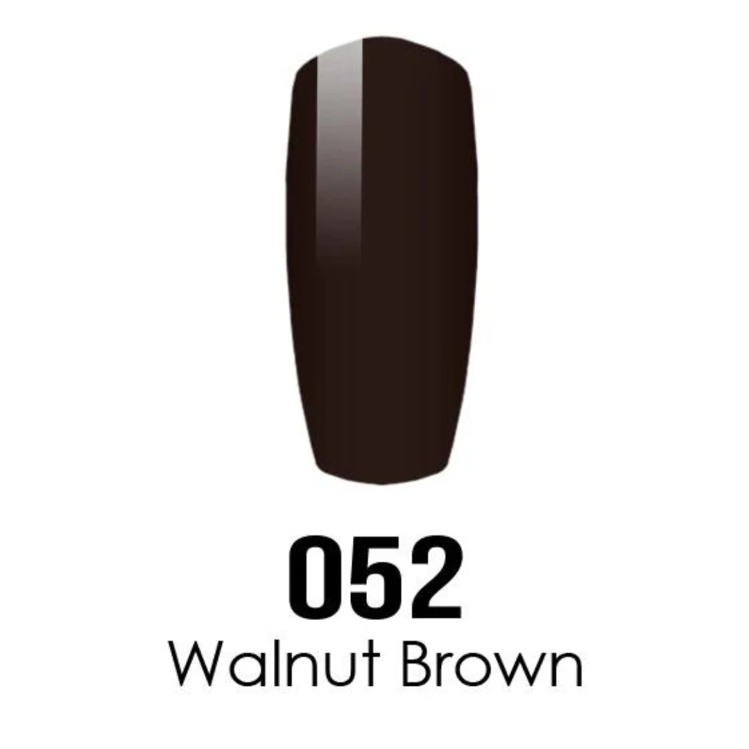 DND DC Gel & Lacquer Duo - Walnut Brown #052 - Image 2