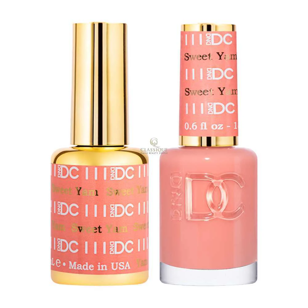 DND DC Gel & Lacquer Duo - Sweet Yam #111