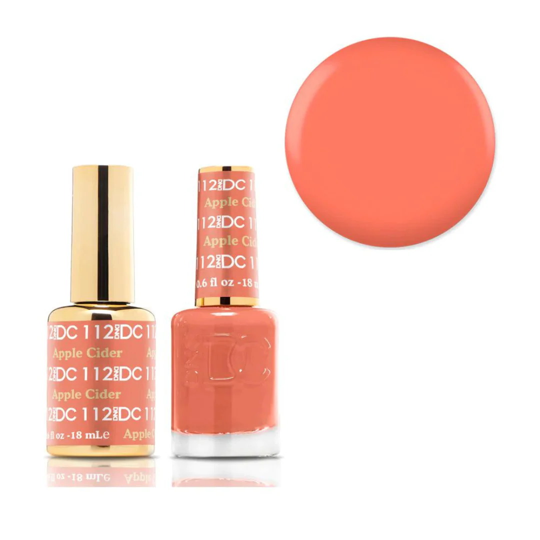 DND DC Gel & Lacquer Duo - Apple Cider #112 - Image 2