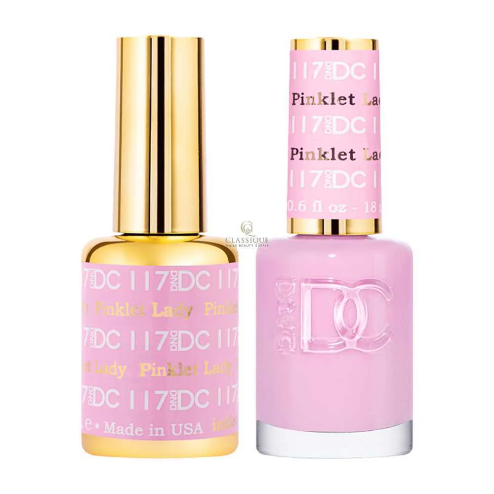 DND DC Gel & Lacquer Duo - Pinklet Lady #117