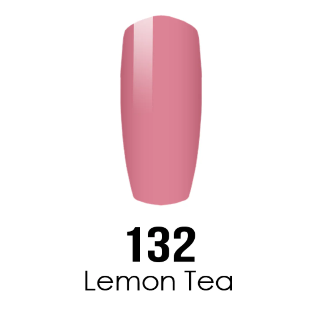 DND DC Gel & Lacquer Duo - Lemon Tea #132 - Image 3
