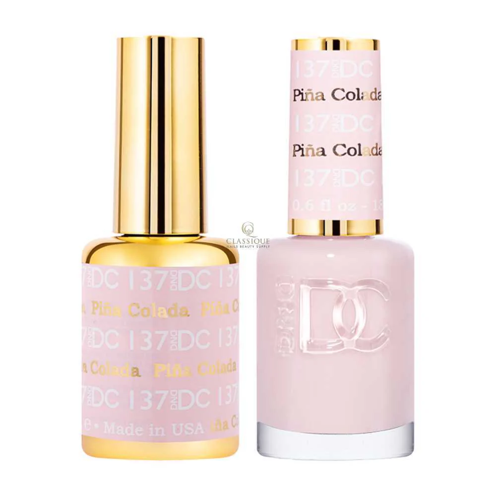 DND DC Gel & Lacquer Duo - Pina Colada #137