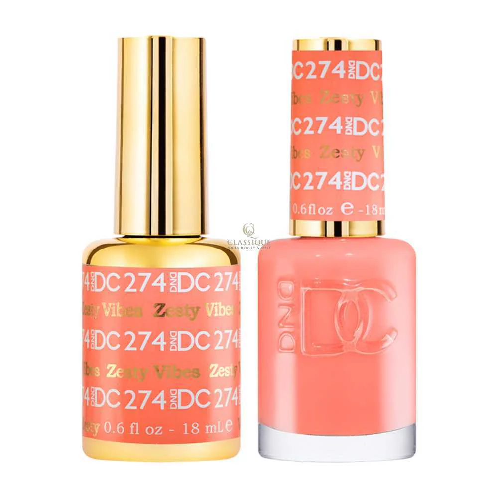 DND DC Gel & Lacquer Duo - Zesty Vibes #274
