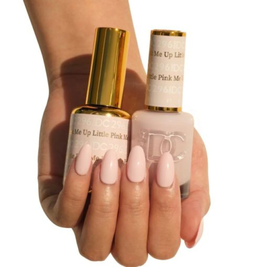 DND DC Gel & Lacquer Duo - Little Pink Me Up #296 - Image 2