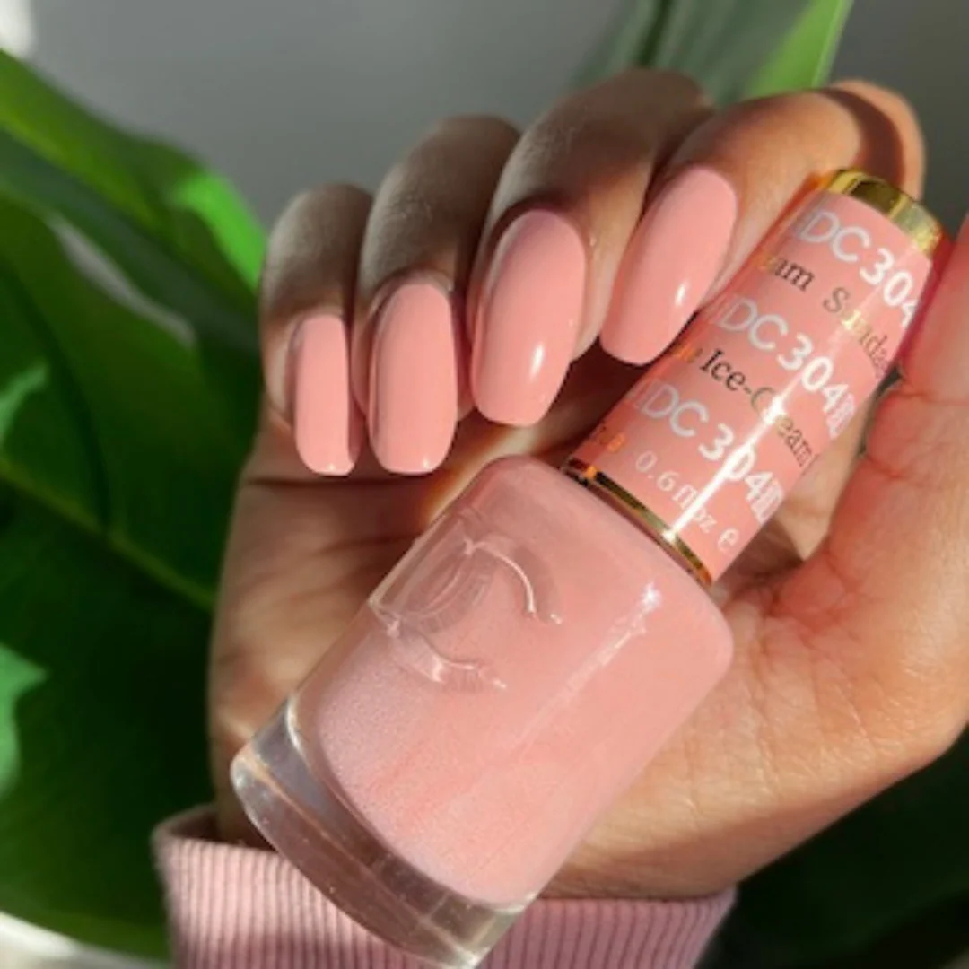 DND DC Gel & Lacquer Duo - Ice-Cream Sundae #304 - Image 2