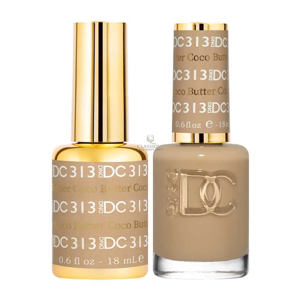 DND DC Gel & Lacquer Duo - Coco Butter #313