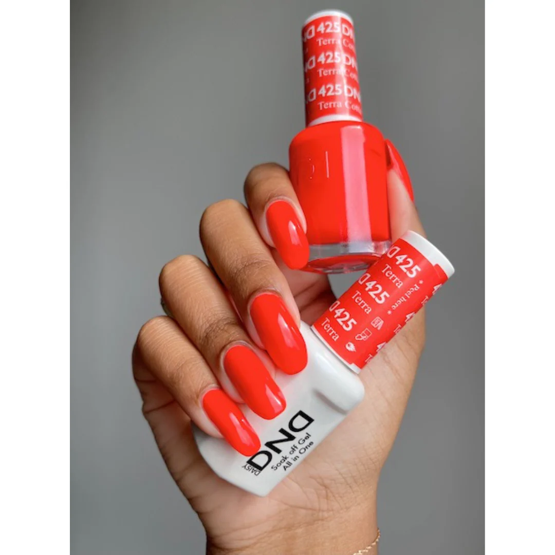 DND Gel & Lacquer Duo - Terra Cotta #425 - Image 2