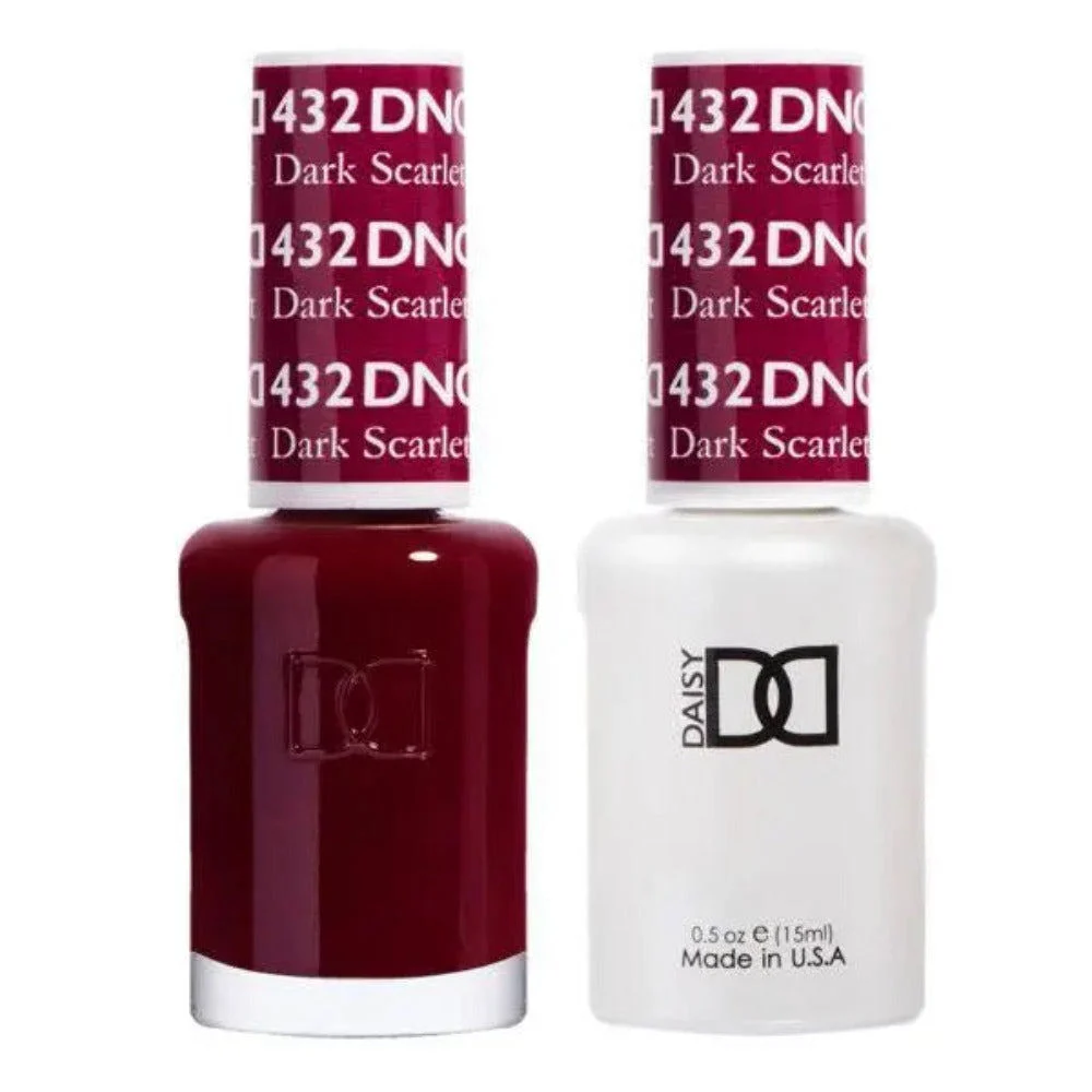 DND Gel & Lacquer Duo - Dark Scarlet #432