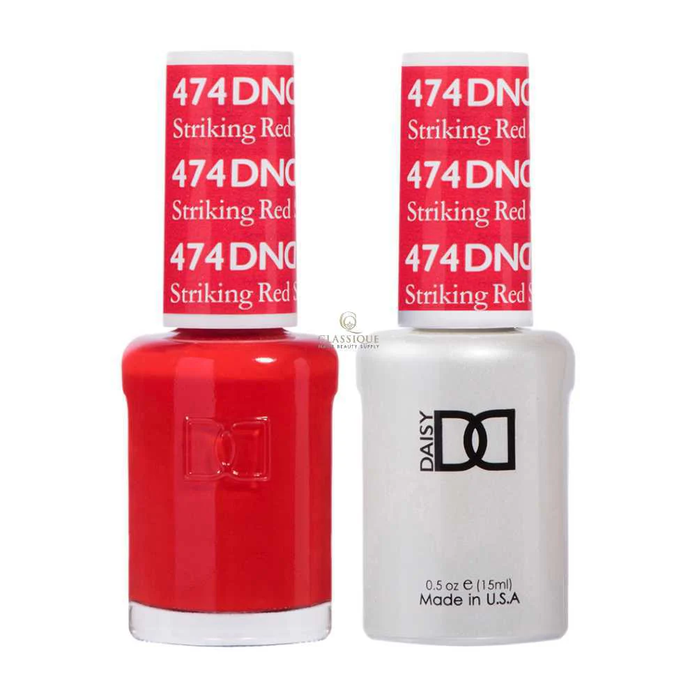 DND Gel & Lacquer Duo - Striking Red #474