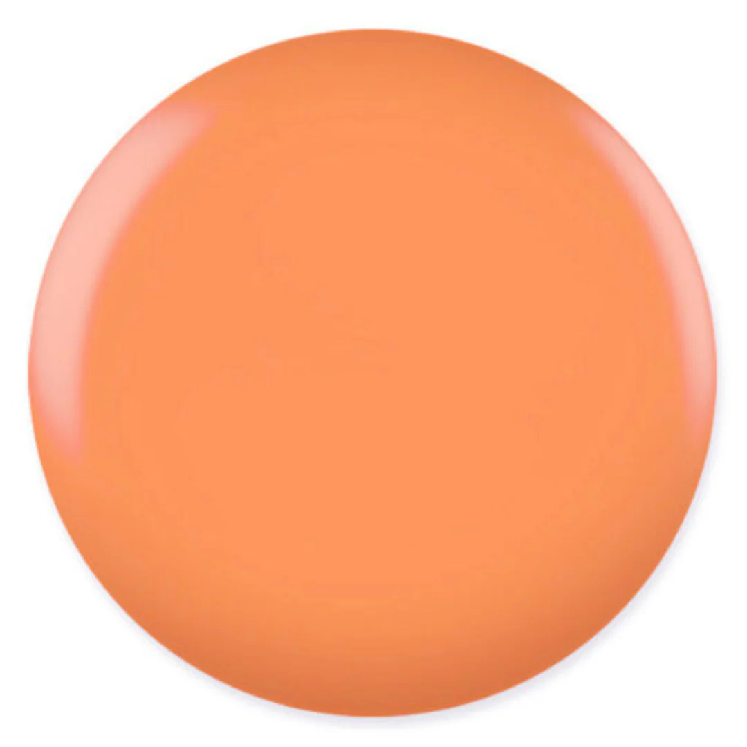 DND Gel & Lacquer Duo - Soft Orange #502 - Image 2