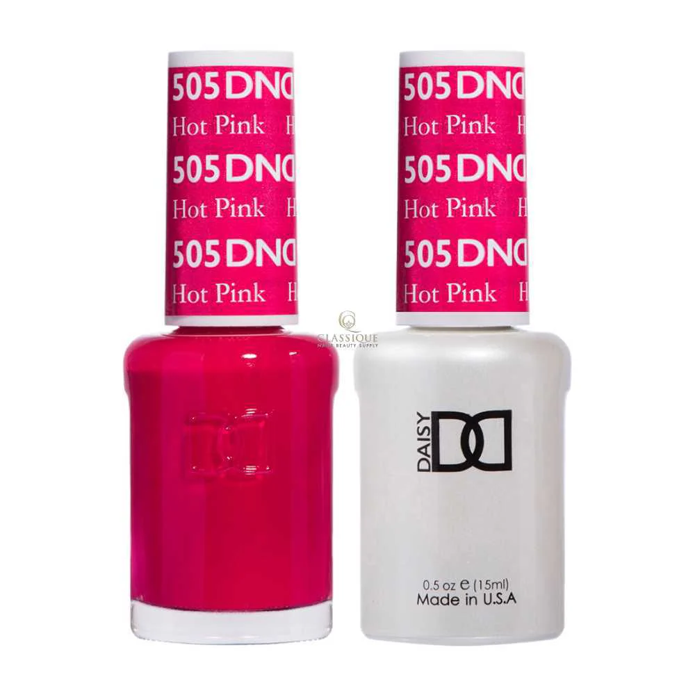 DND Gel & Lacquer Duo - Hot Pink #505