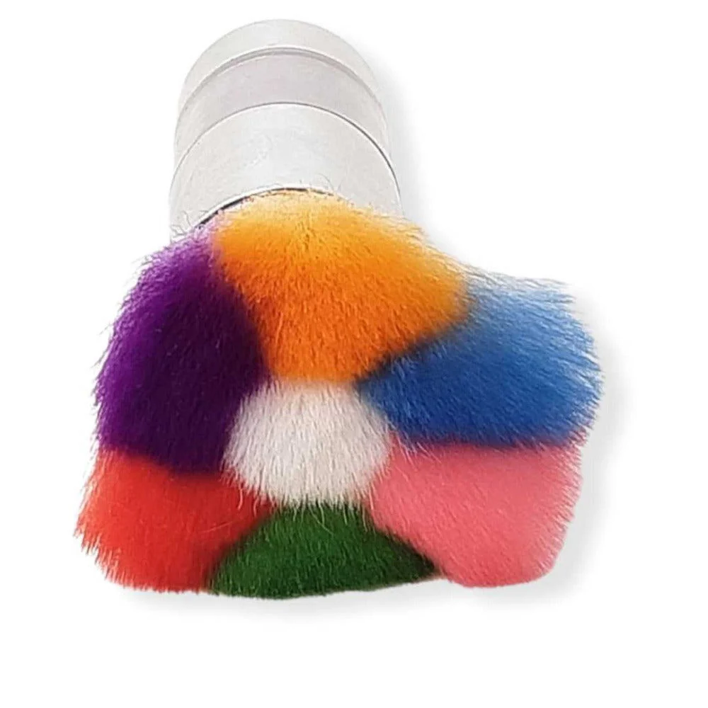 Dust Brush Rainbow w/ Silver Handle - Image 2