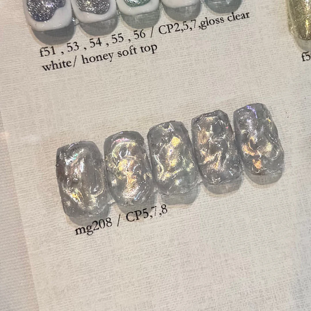 Enoi Cat Eye Gel Polish - Jelly Magnet #MG208 - Image 3