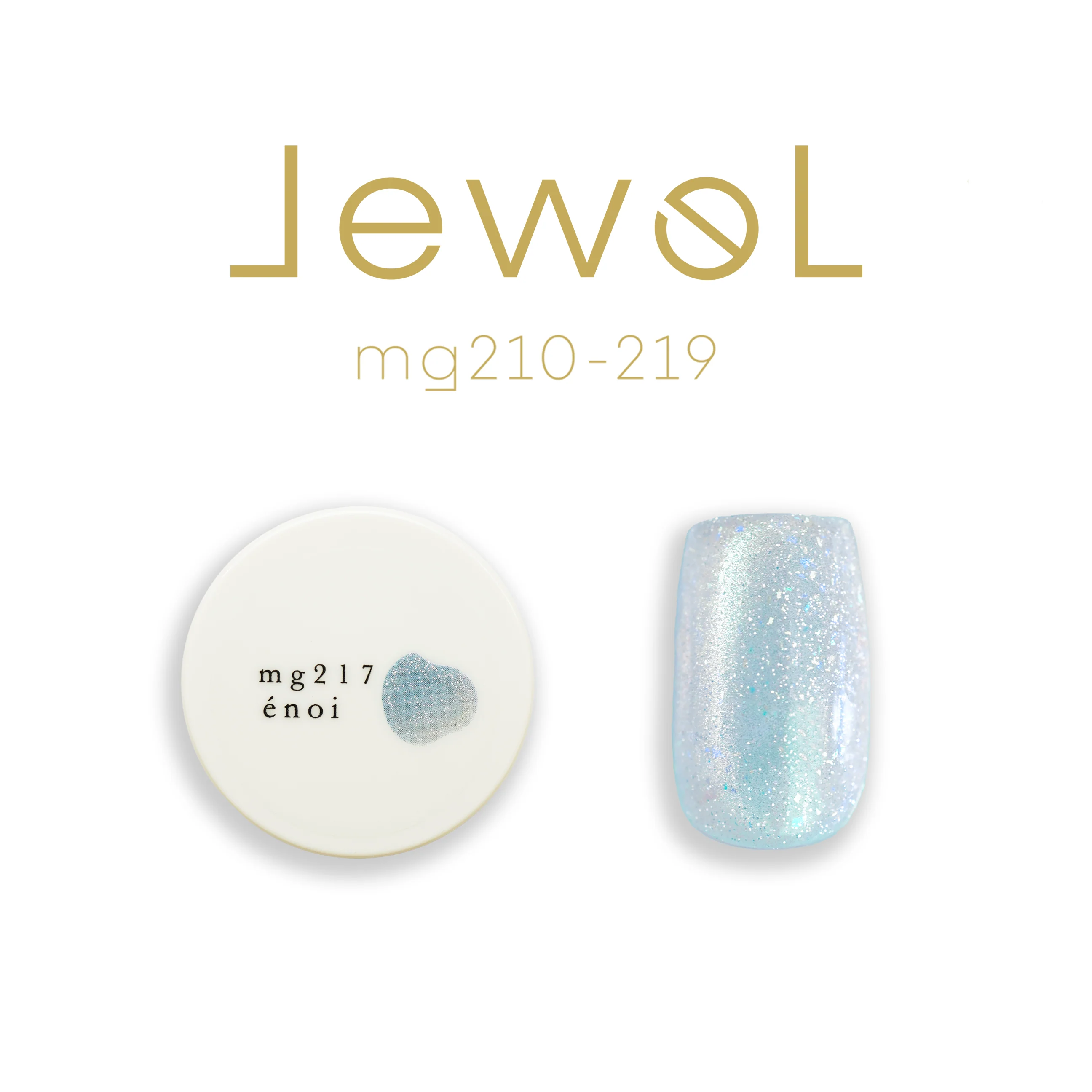 Enoi Cat Eye Gel Polish - Jewel Magnet Collection #MG210-219 - Image 12