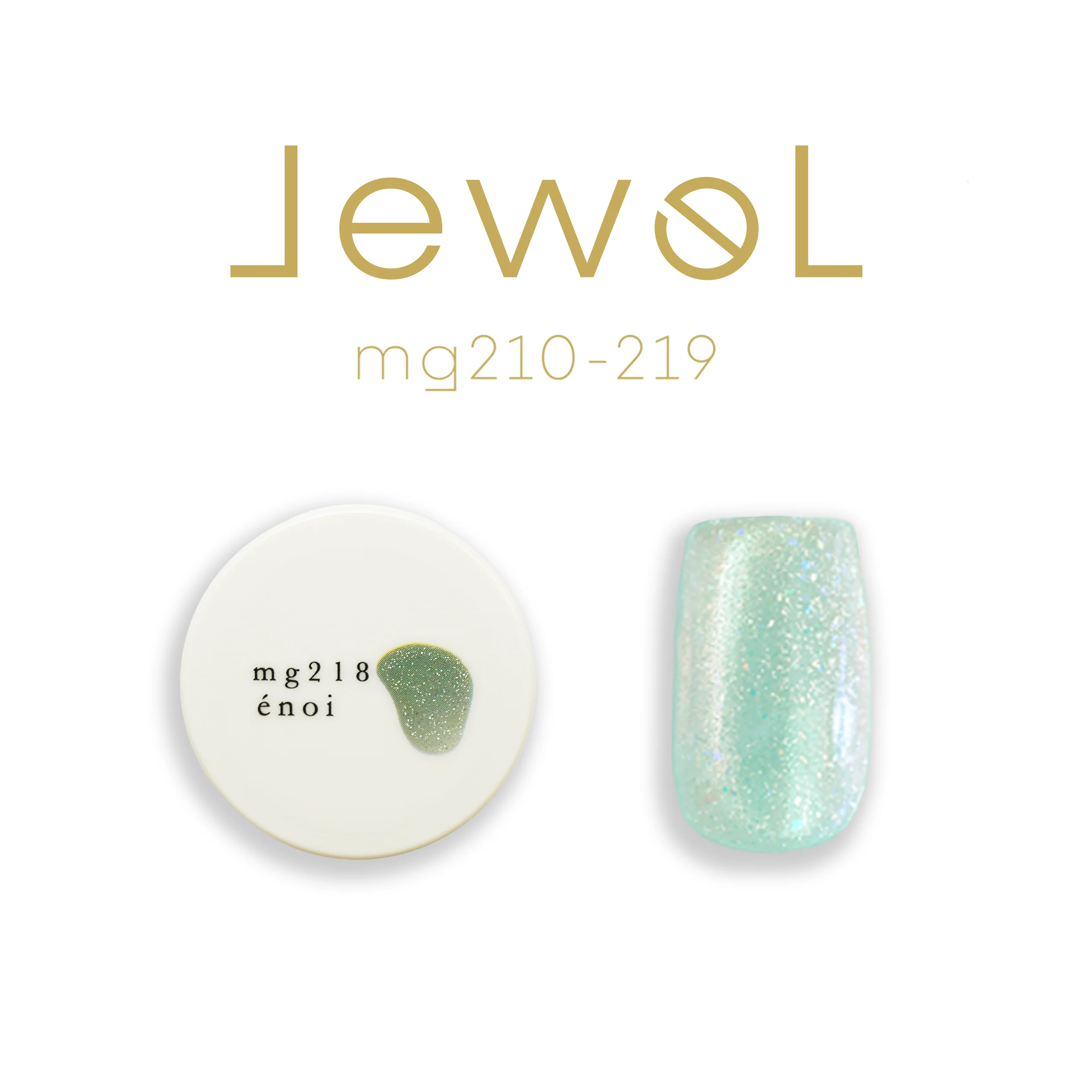 Enoi Cat Eye Gel Polish - Jewel Magnet Collection #MG210-219 - Image 13