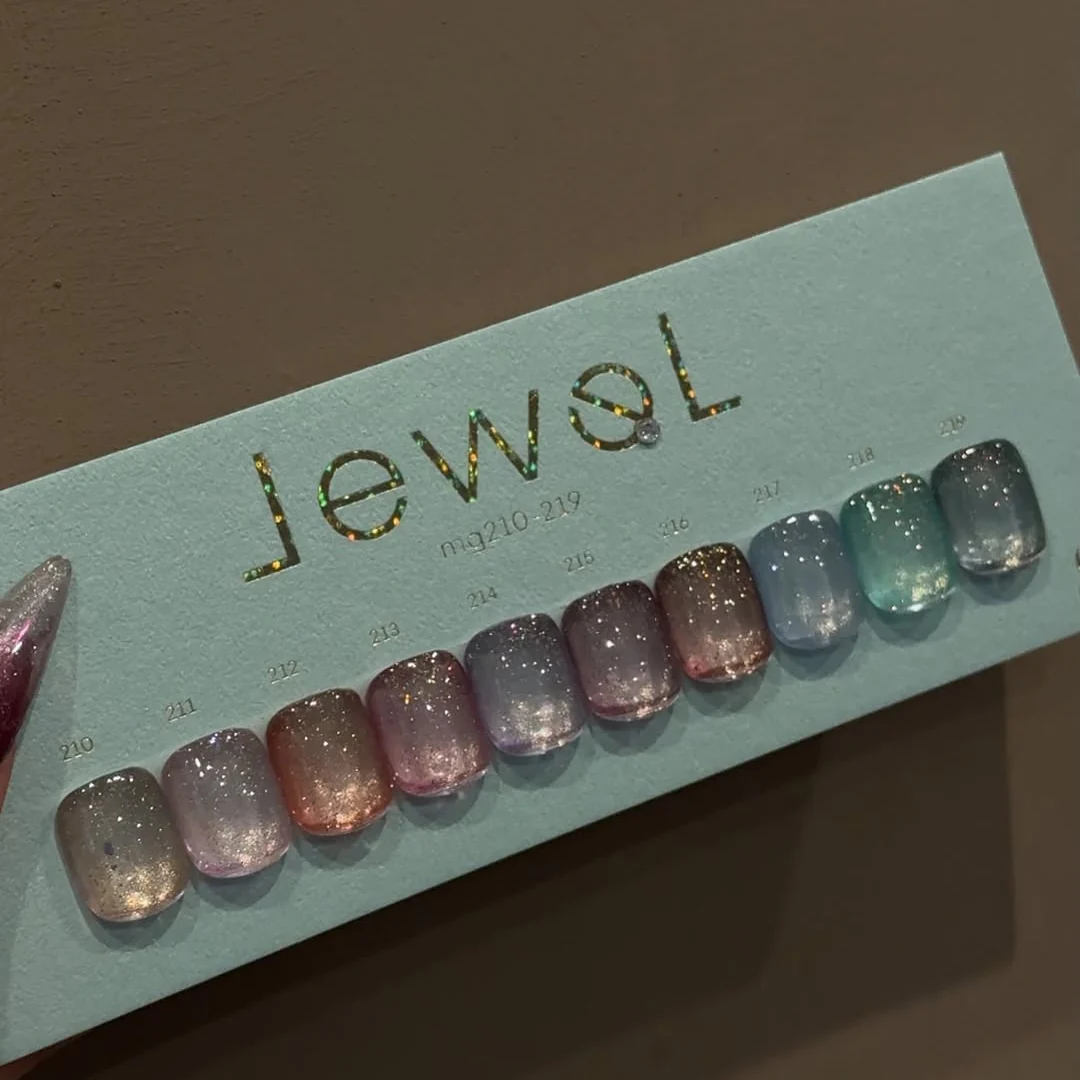 Enoi Cat Eye Gel Polish - Jewel Magnet Collection #MG210-219 - Image 3