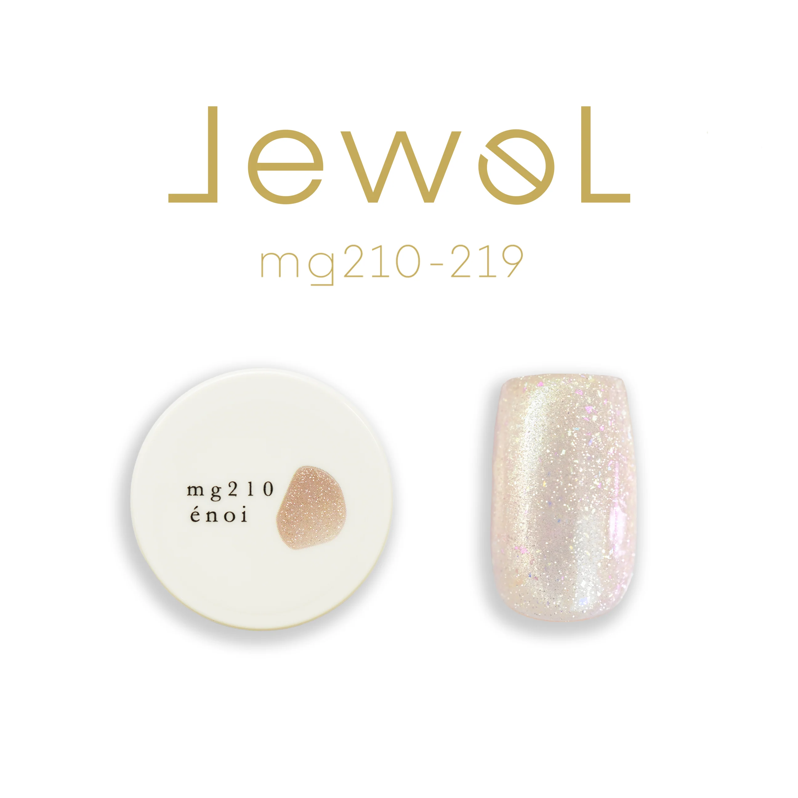 Enoi Cat Eye Gel Polish - Jewel Magnet Collection #MG210-219 - Image 5