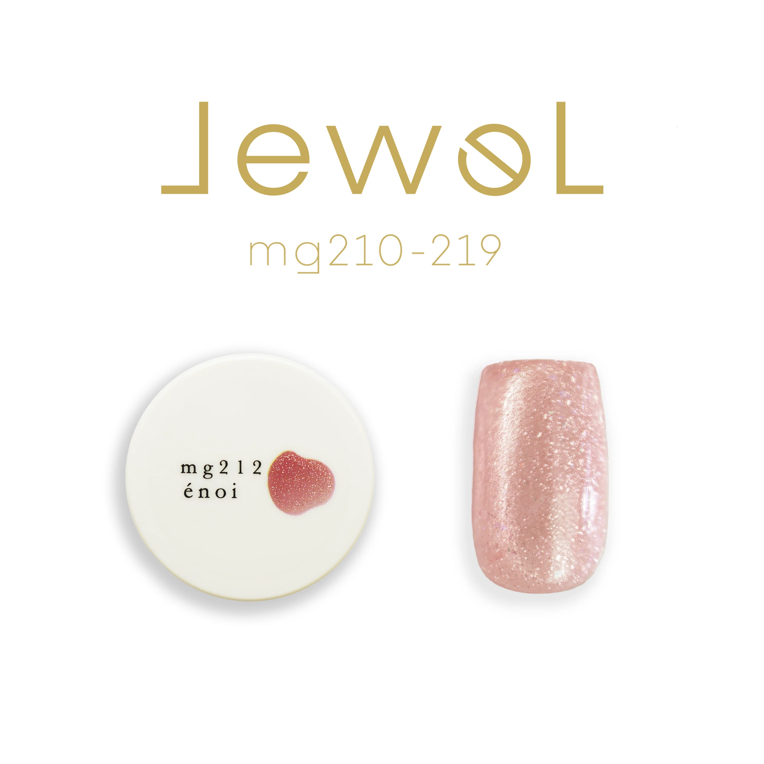 Enoi Cat Eye Gel Polish - Jewel Magnet Collection #MG210-219 - Image 7