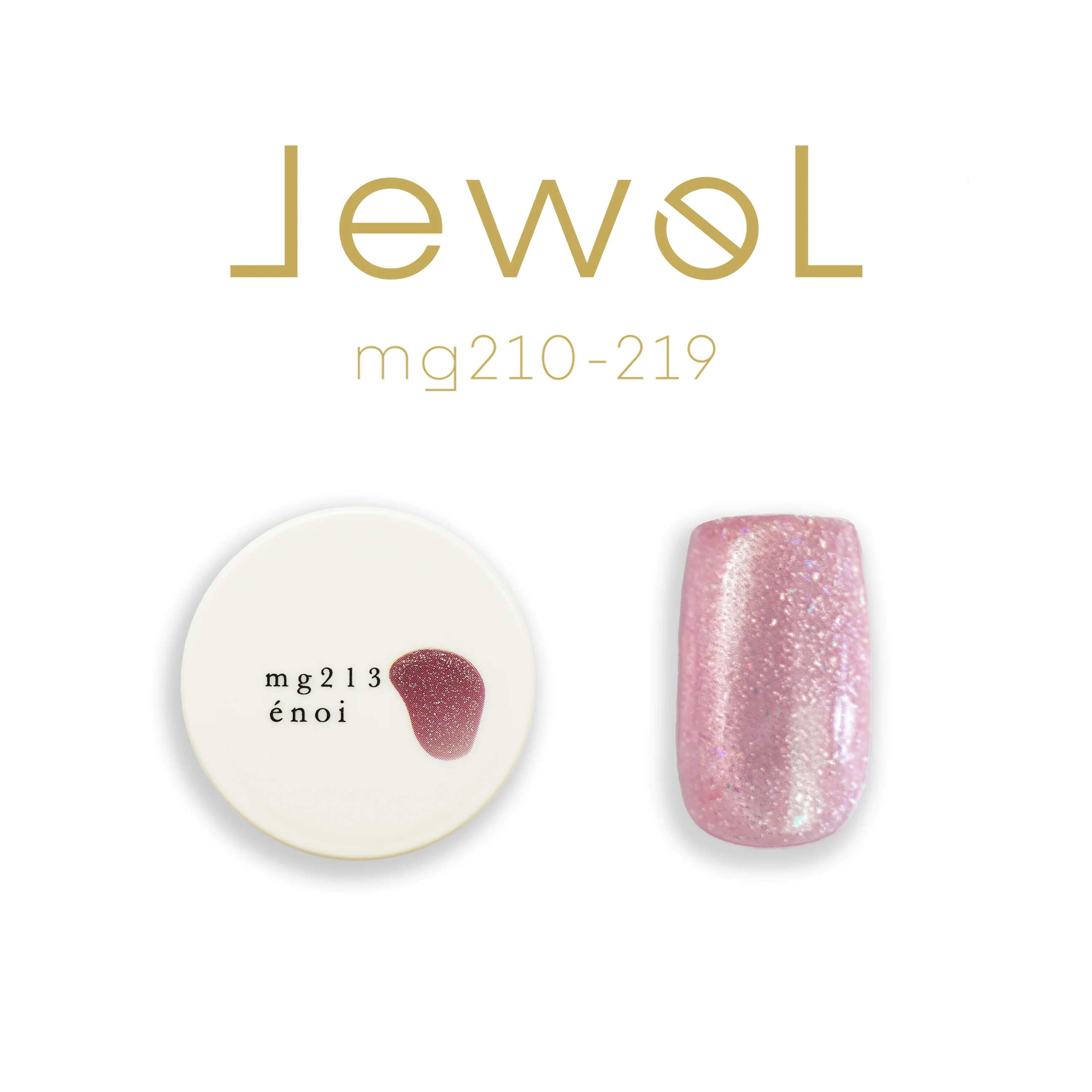 Enoi Cat Eye Gel Polish - Jewel Magnet Collection #MG210-219 - Image 8