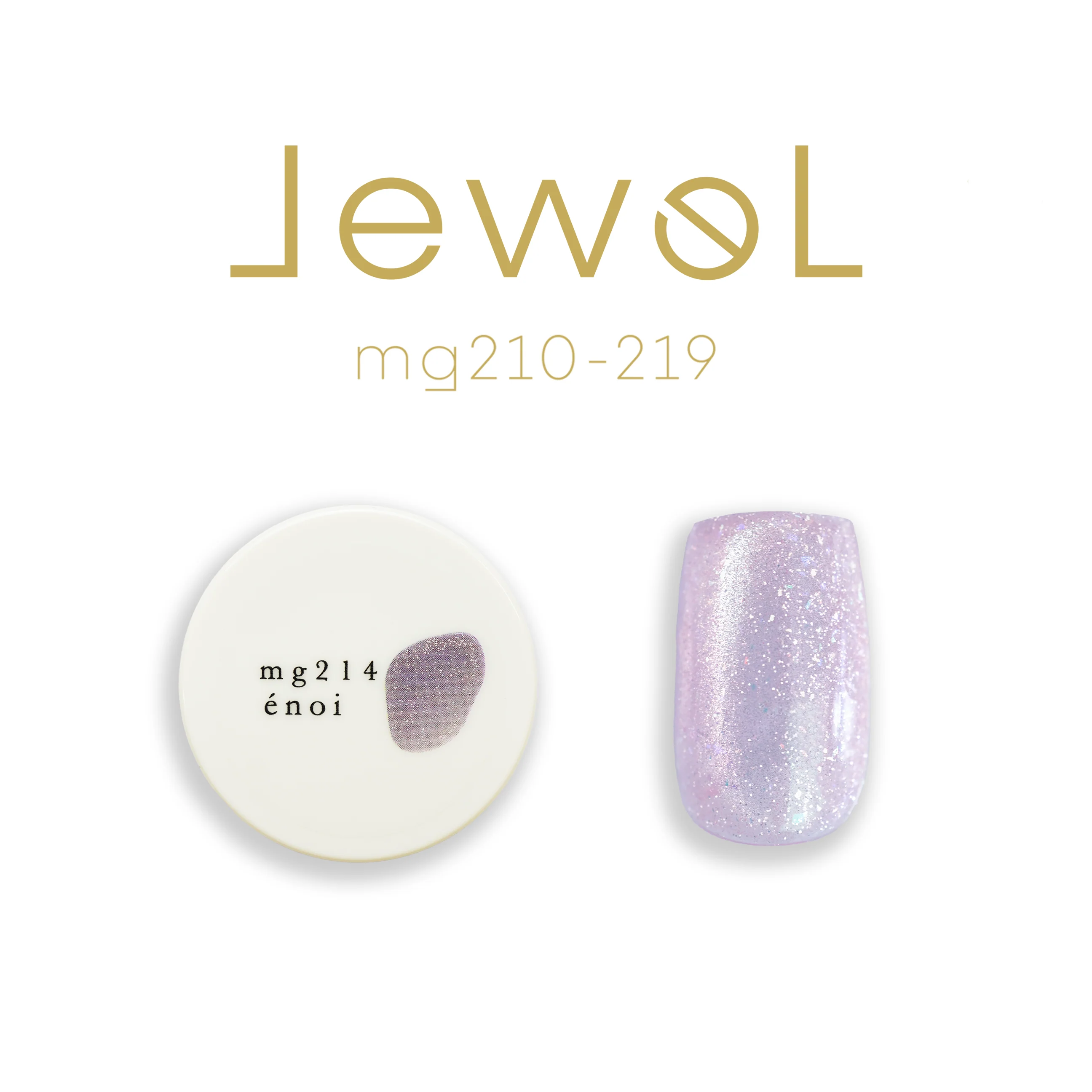 Enoi Cat Eye Gel Polish - Jewel Magnet Collection #MG210-219 - Image 9