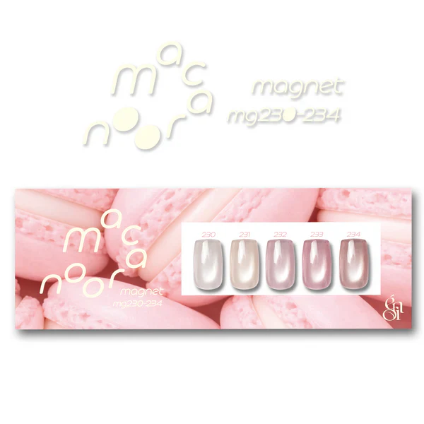 Enoi Cat Eye Gel Polish - Macaroon Magnet #MG231 - Image 2