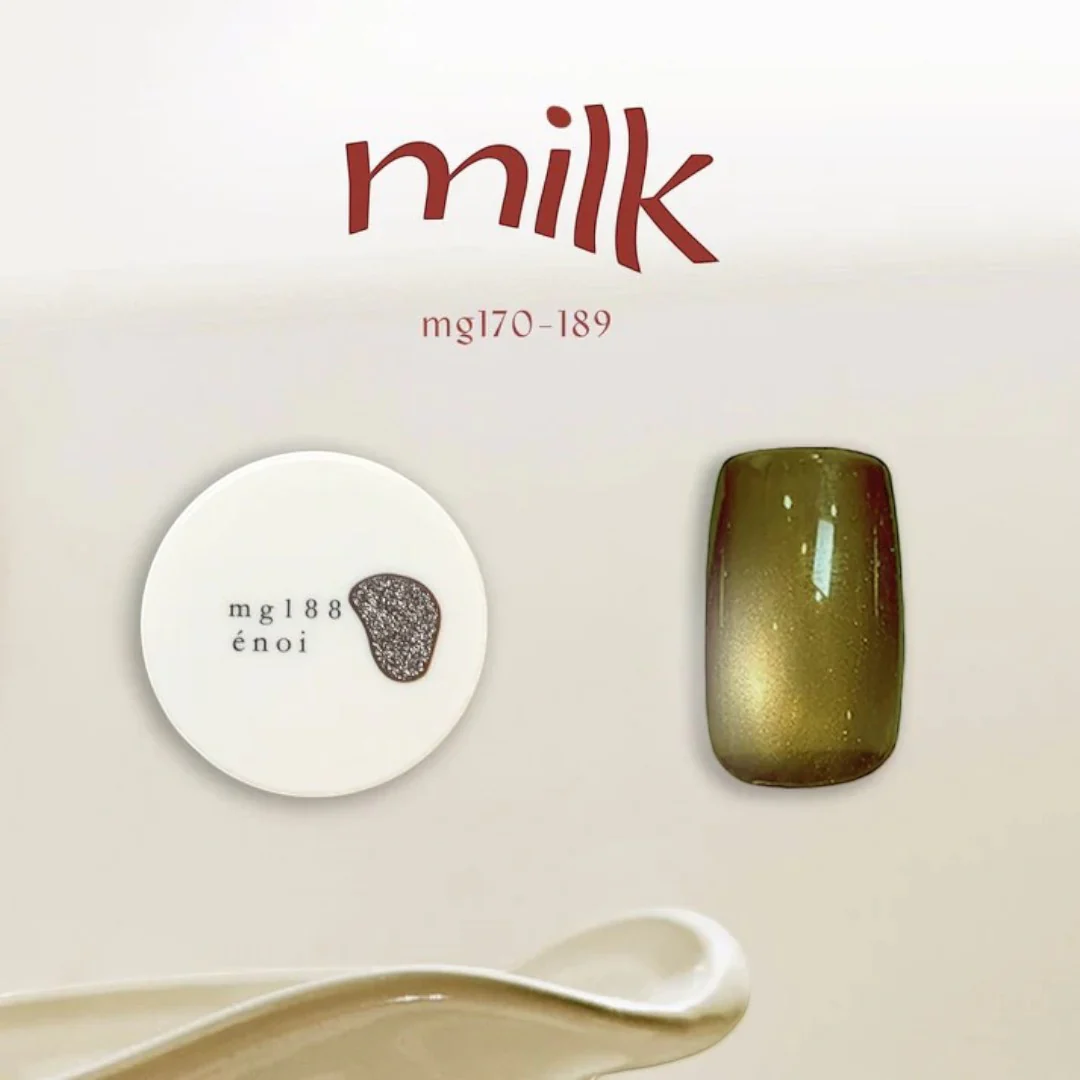 Enoi Cat Eye Gel Polish - Milk Magnet 3 Collection #MG170-MG189 (20Pcs) - Image 4