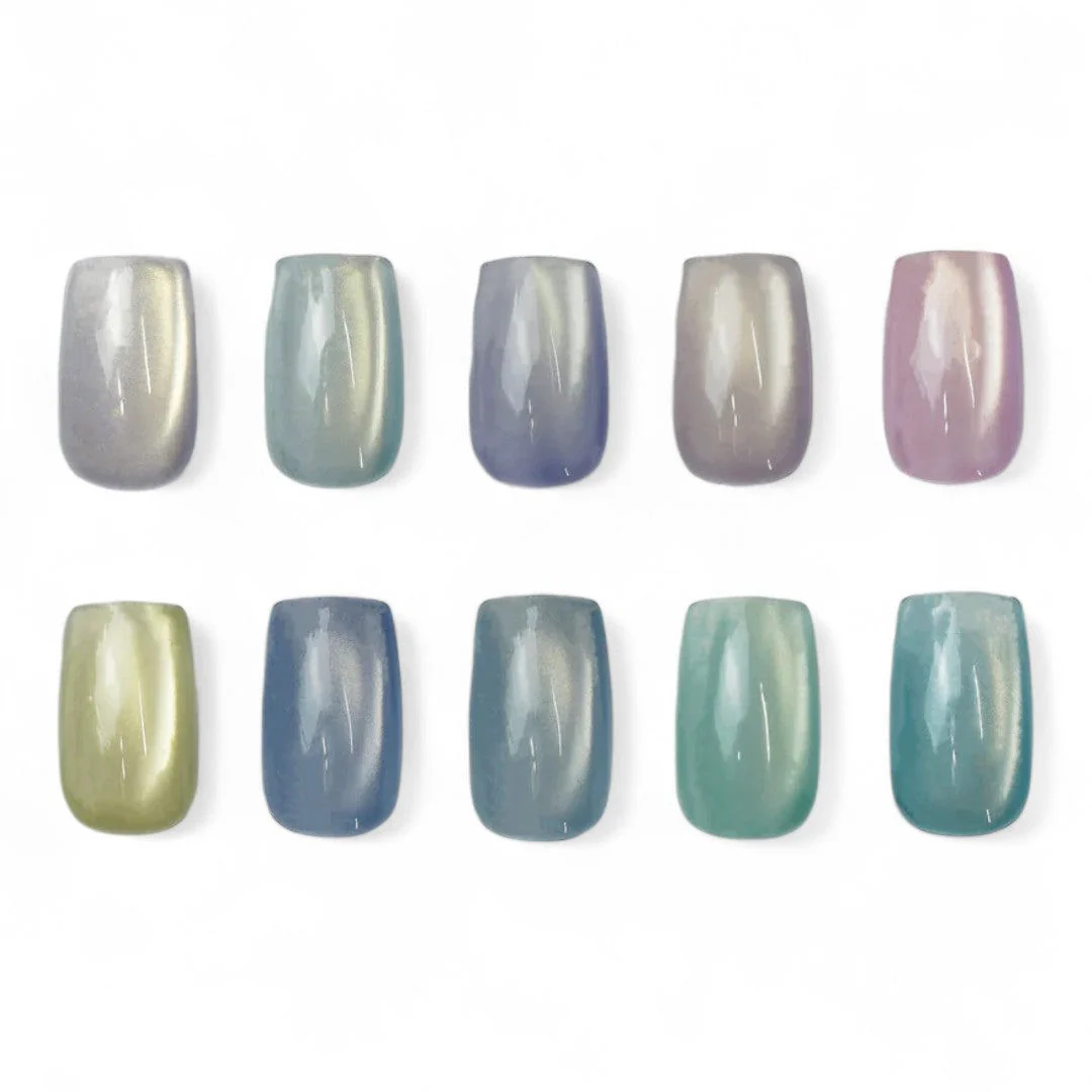 Enoi Cat Eye Gel Polish - Milk Magnet #MG149 - Image 3