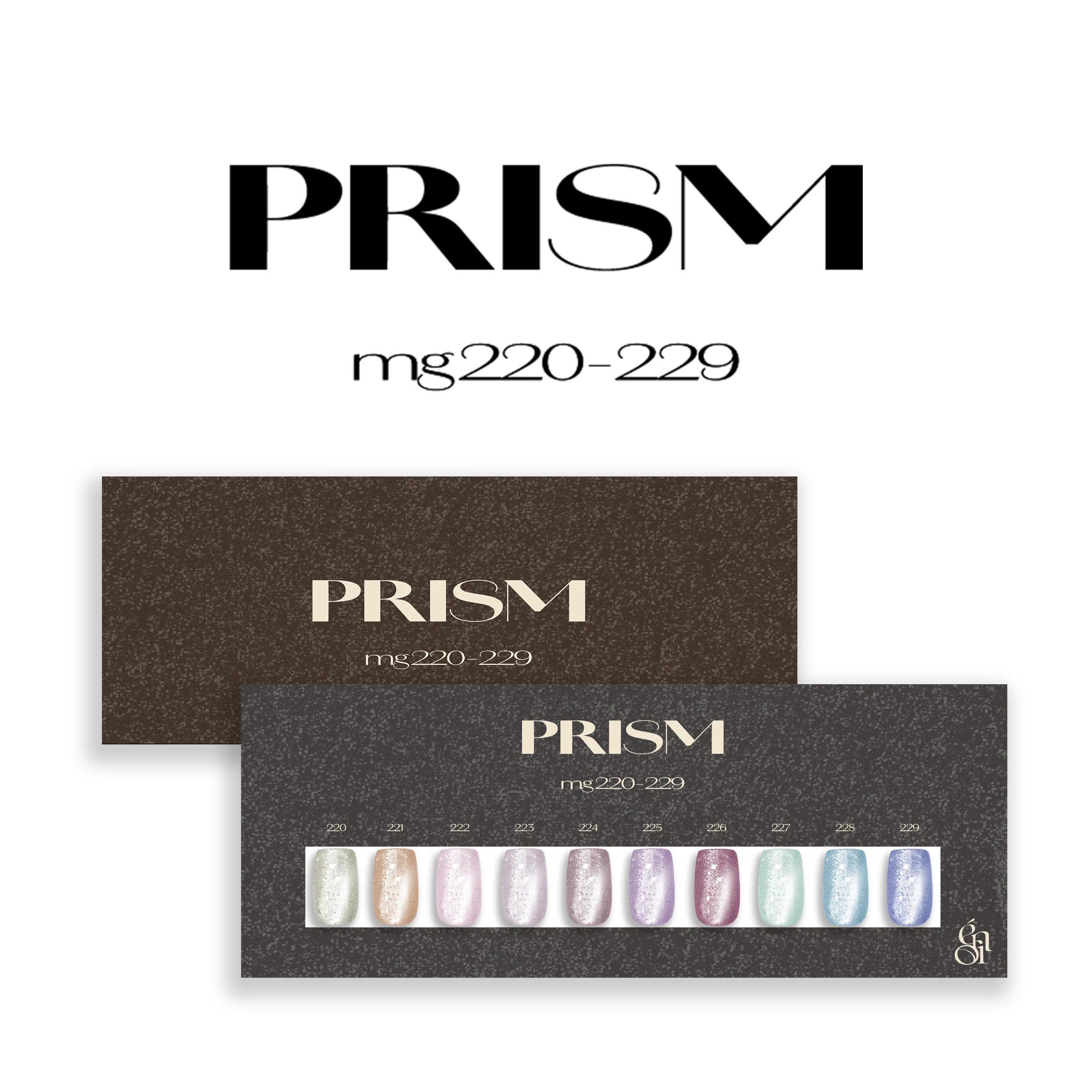 Enoi Cat Eye Gel Polish - Prism Magnet Collection #MG220-229