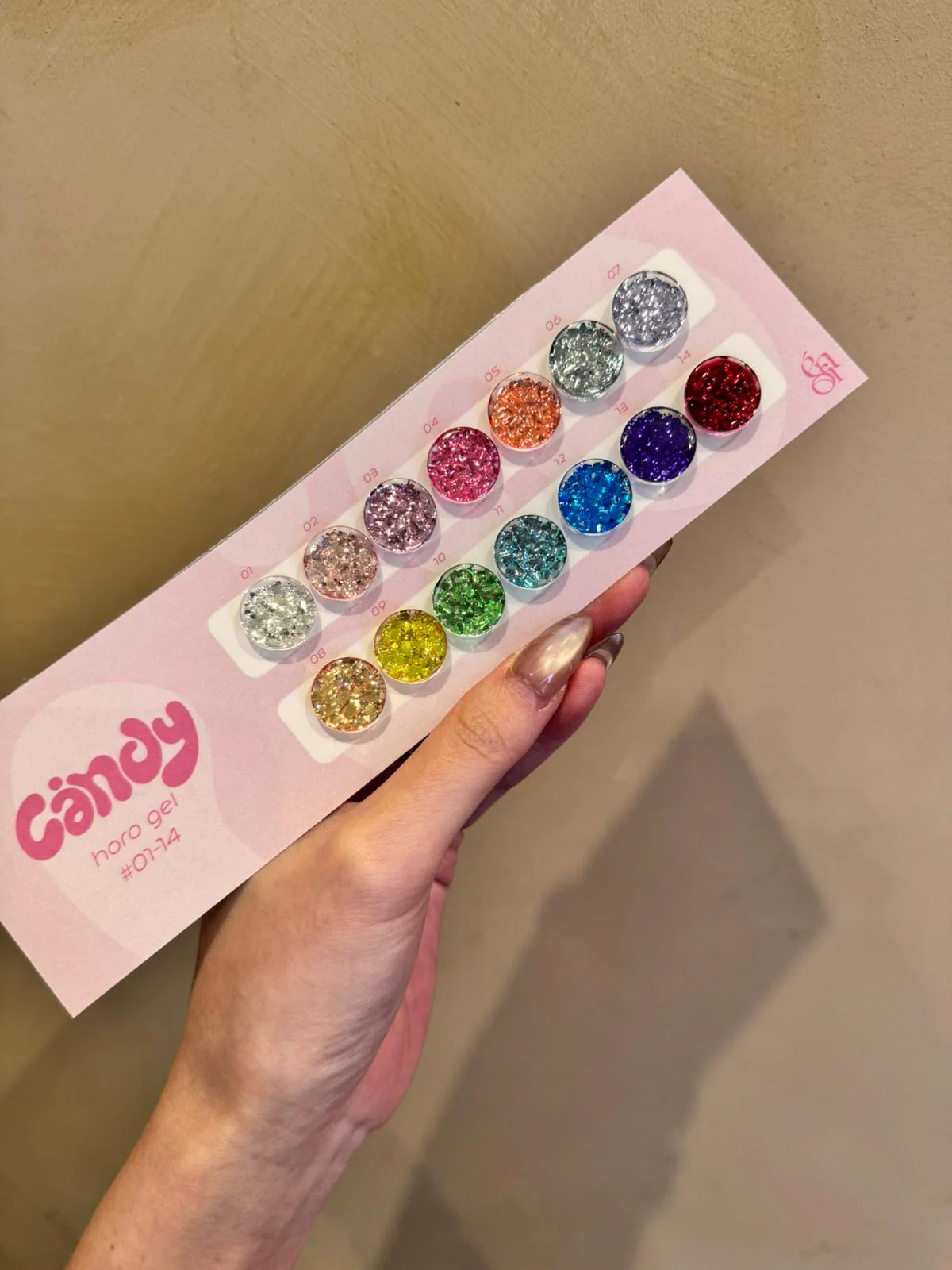 Enoi Gel Colour - Candy Horo Gel Collection #01-14 - Image 3