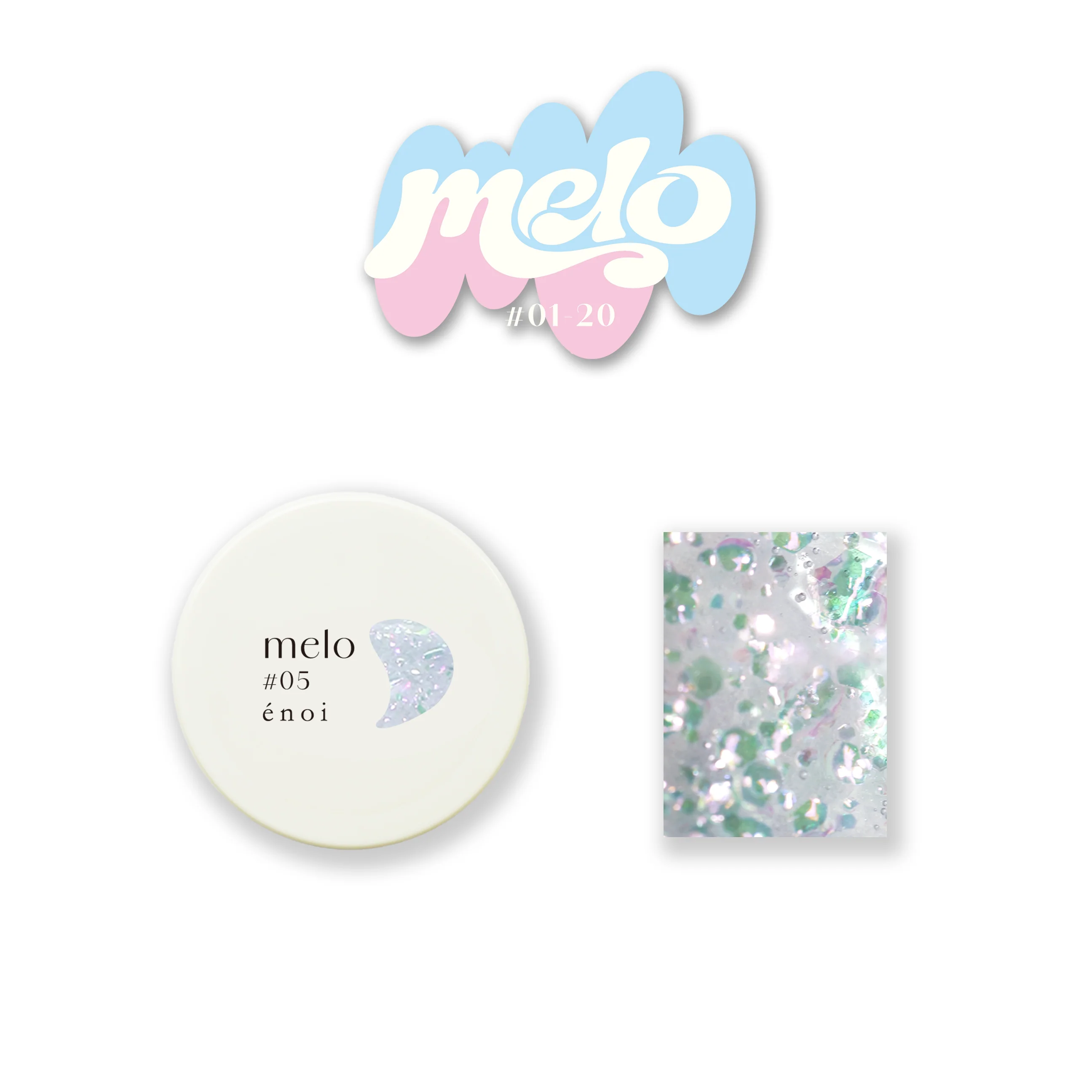 Enoi Gel Colour - Melo Collection #01-20 - Image 7