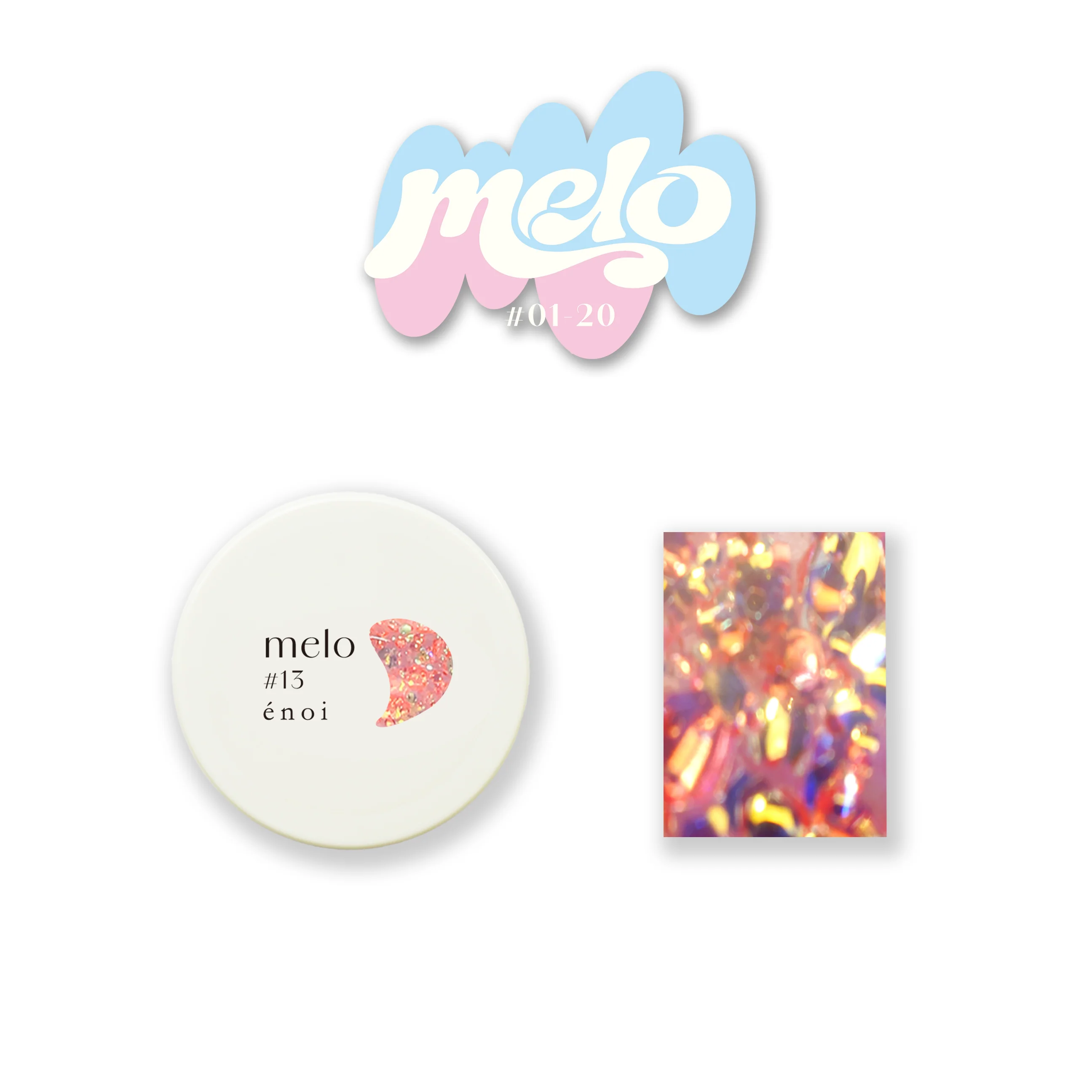 Enoi Gel Colour - Melo Collection #01-20 - Image 9
