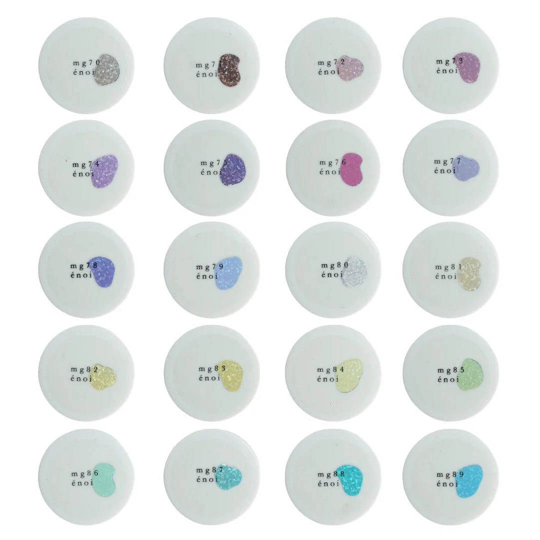 Enoi Cat Eye Gel Polish - Platinum Magnet #MG70-MG89 Collection 20Pcs