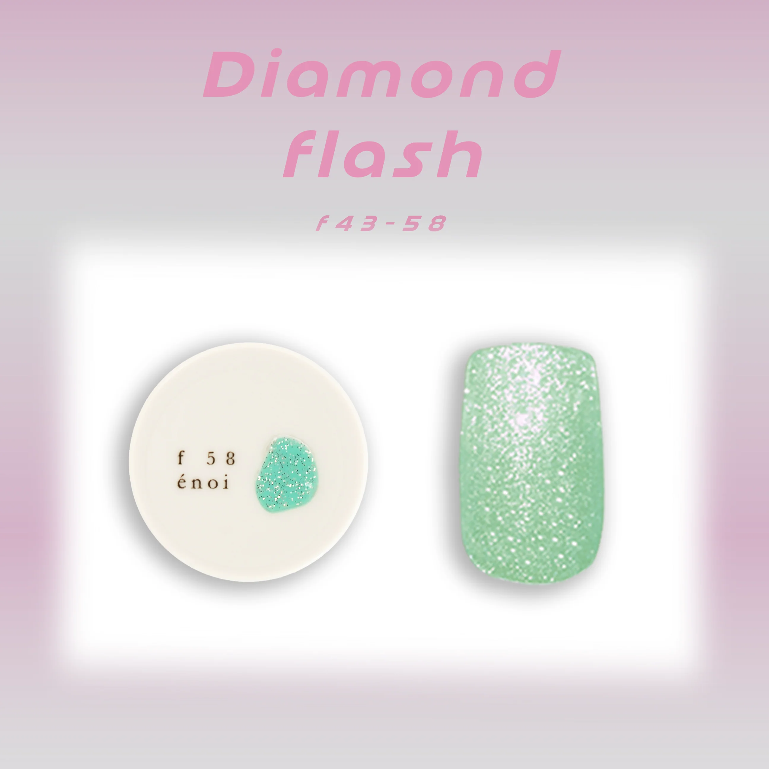 Enoi Gel Polish - Diamond Flash Set #F43-F58 - Image 17