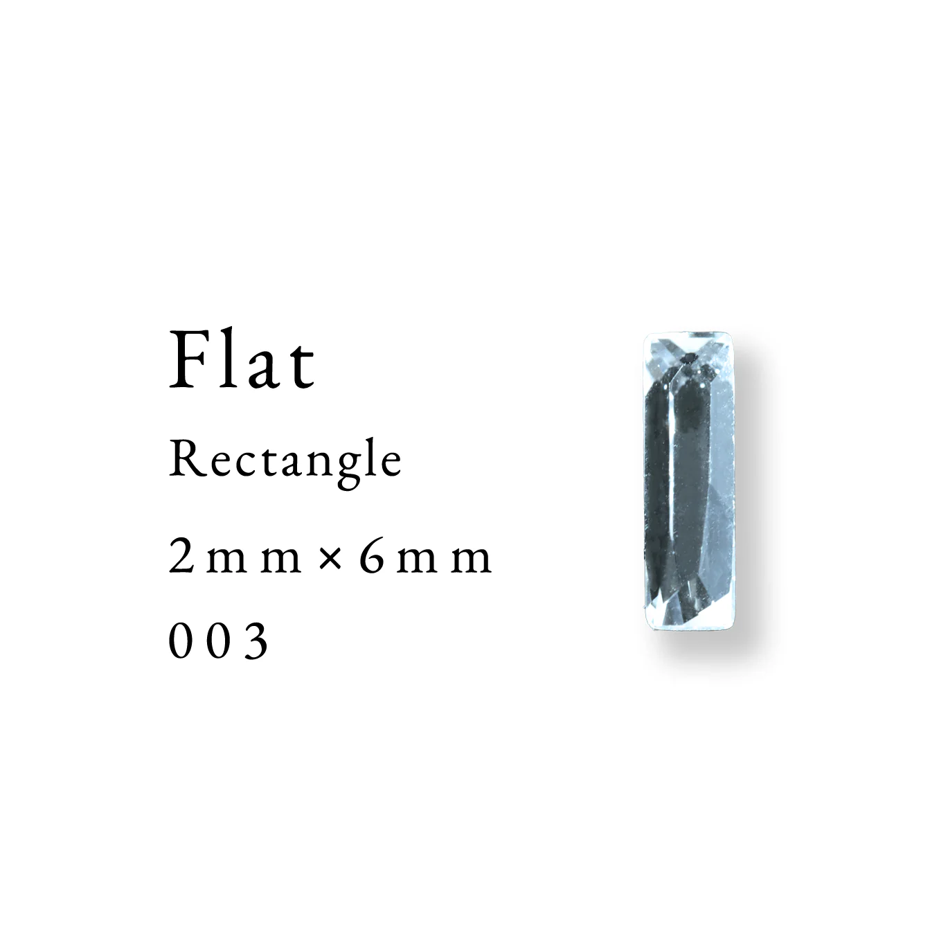 Enoi Parts - Flat Rectangle 2×6 #003