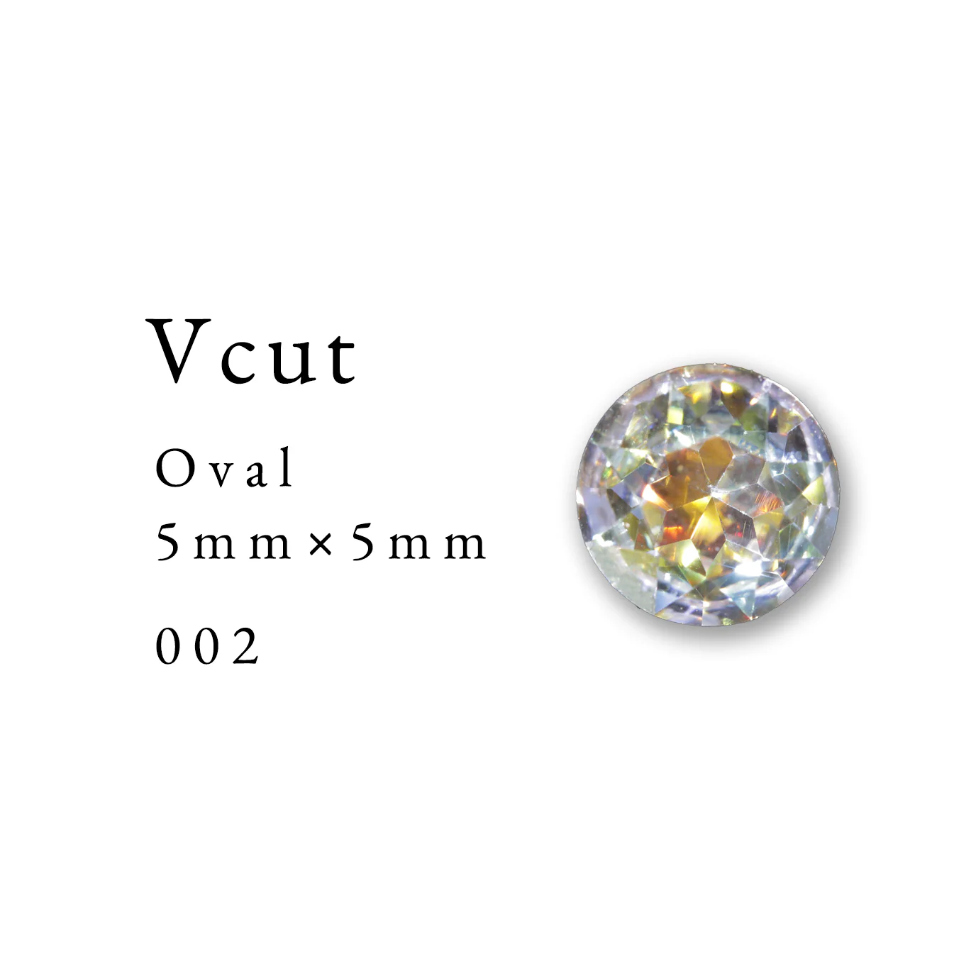 Enoi Parts - V Cut Oval 5mm #002
