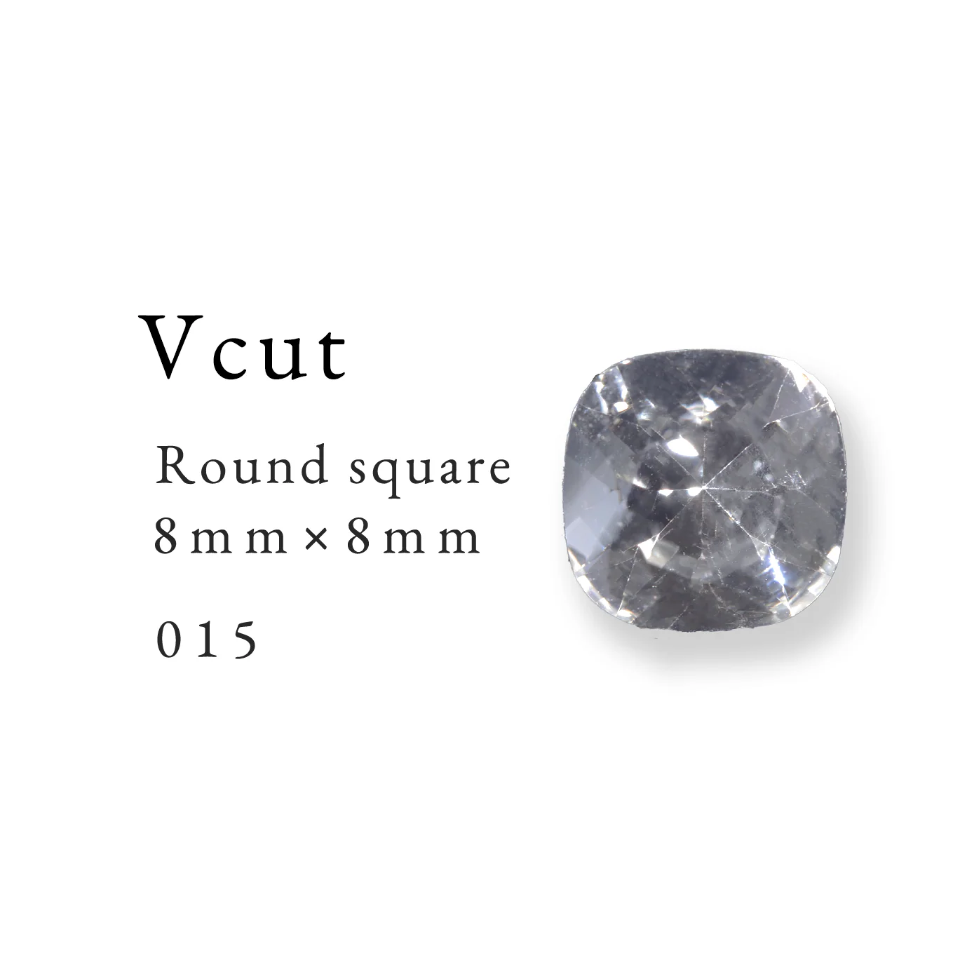 Enoi Parts - V Cut Round square 8×8 #015