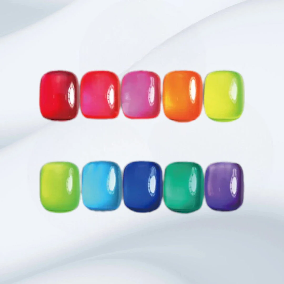 Enoi Syrup Gel Polish - Set 1 #SY21-30 (10Pcs)