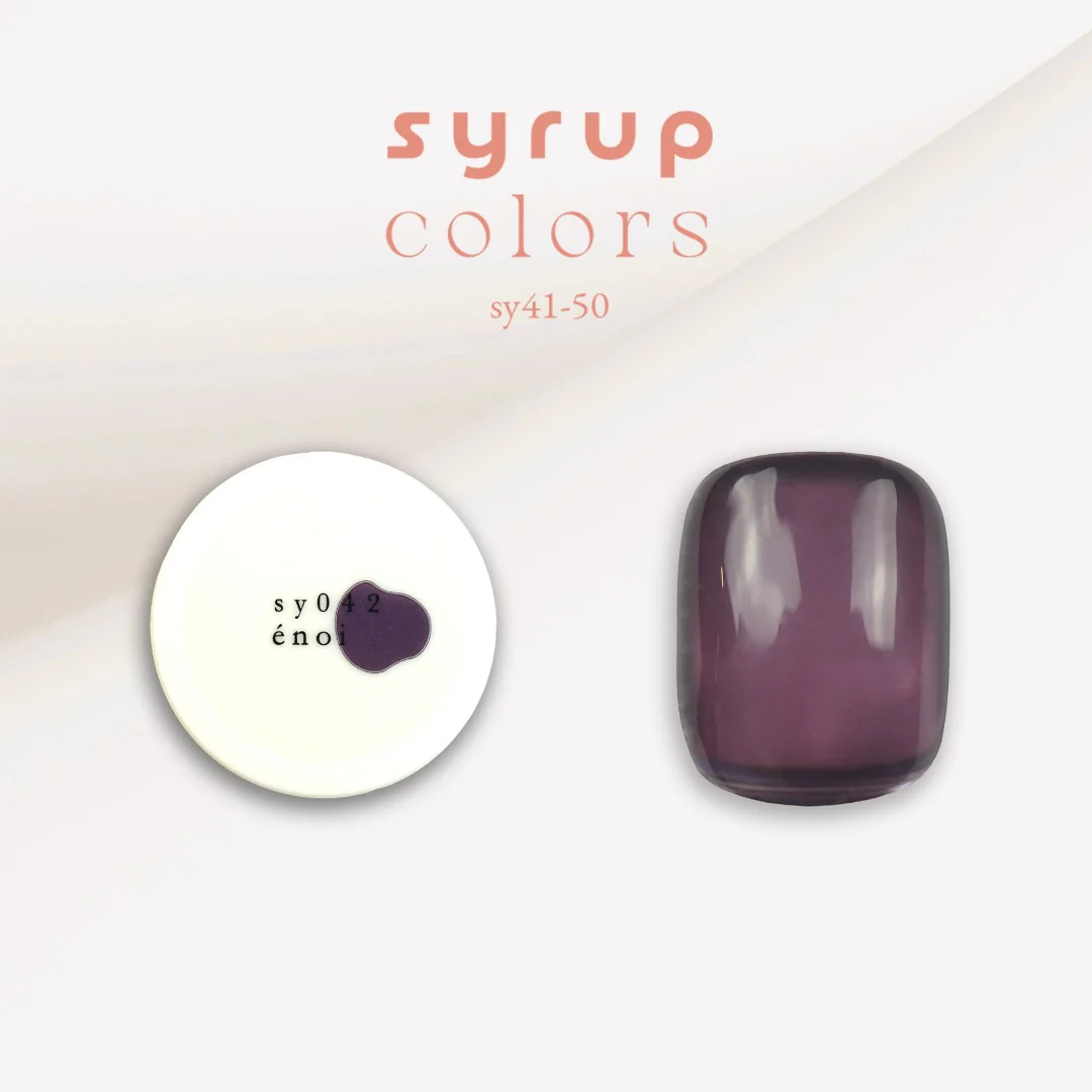 Enoi Syrup Gel Polish - Set 3 #SY41-50 (10Pcs) - Image 3