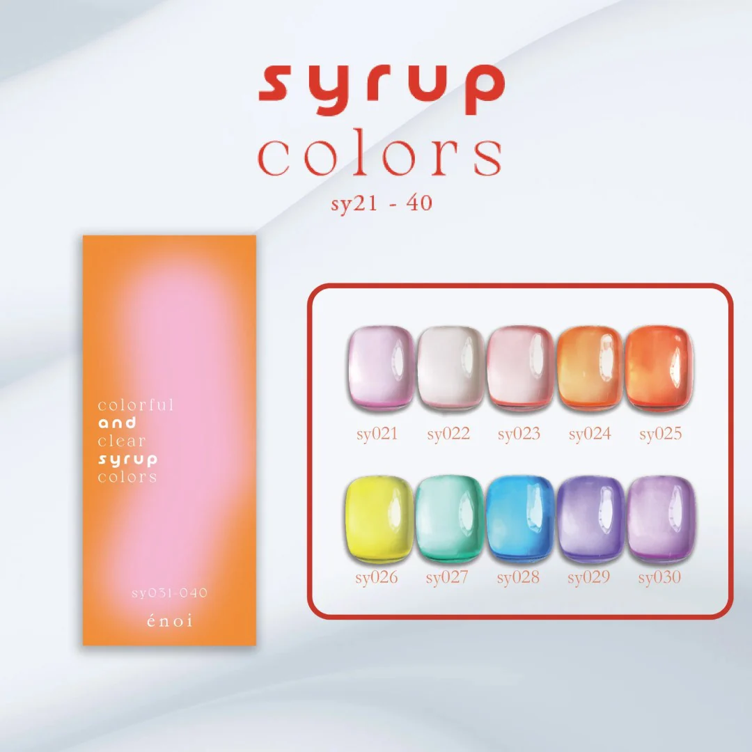 Enoi Syrup Gel Polish #SY28 - Image 3