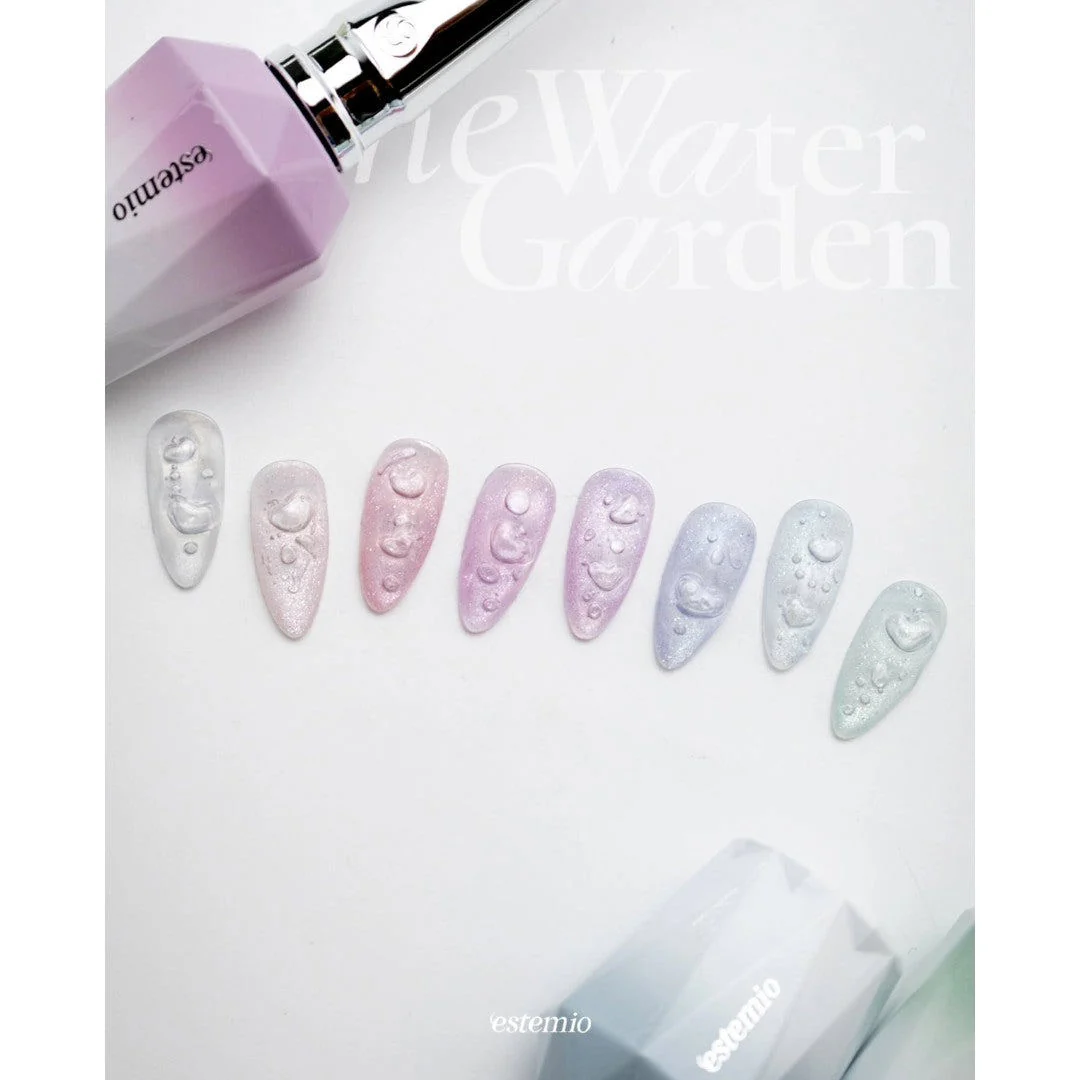 Estemio Cat Eye Gel Polish - Coral Whisper #MG02 - Image 2