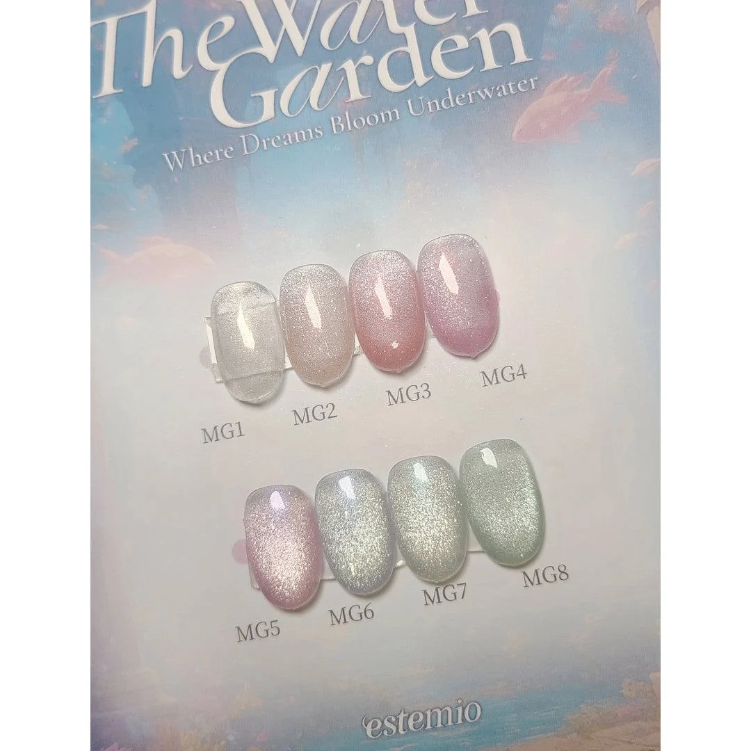 Estemio Cat Eye Gel Polish - Tide Glimmer #MG08 - Image 5