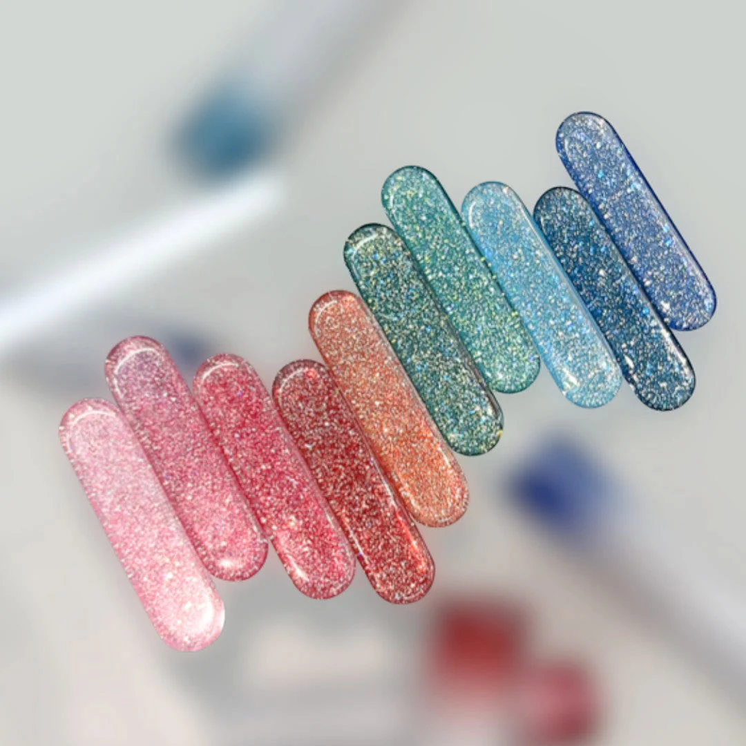 FAUVE Flash Glitter Gel Polish #GC09 - Image 2