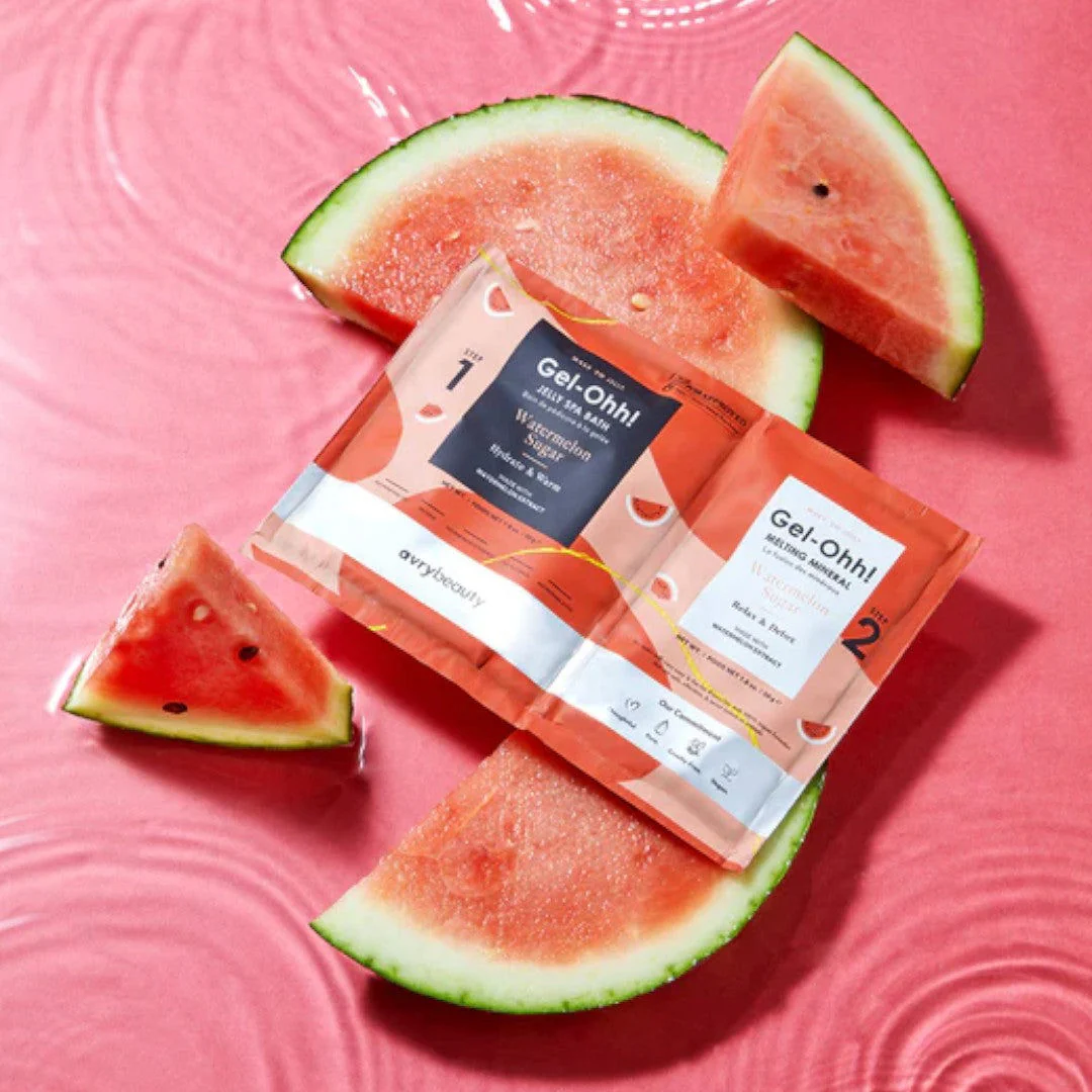 Gel-Ohh Jelly Spa Pedi Bath - Watermelon Sugar #AJ001WTRS - Image 2
