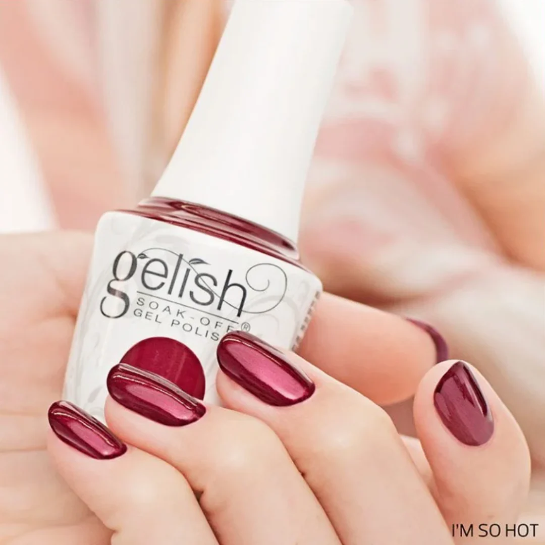 Gelish Gel Polish - I'm So Hot #1110190 - Image 2