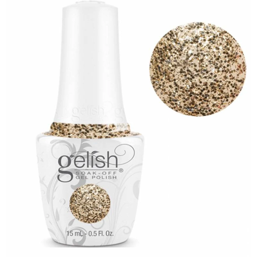 Gelish Gel Polish - Golden Treasure #1110836 - Image 2