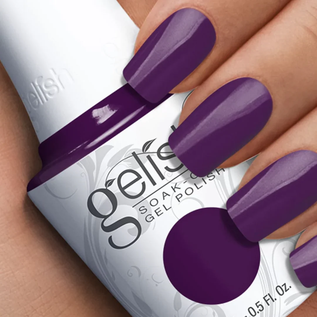 Gelish Gel Polish - Plum Tuckered Out #1110797 - Image 2